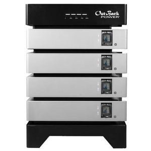 Outback Power 20.48kWh EnergyCell 5 Stackable Heated Lithium Battery - 4 Stack EC-FE5148