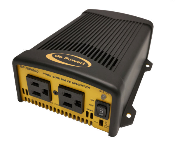 200 Watt Industrial Pure Sine Wave Inverter — side angle