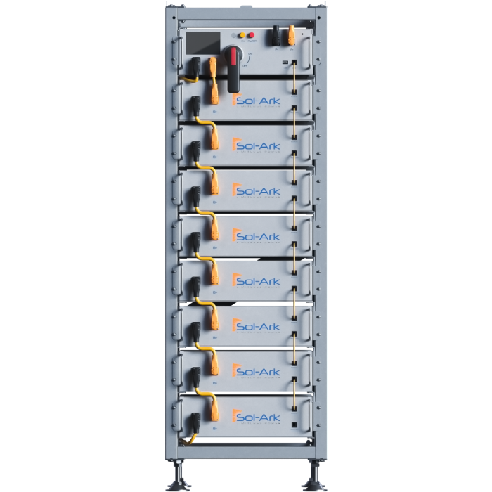 Sol-Ark 60kWh 480V Lithium Iron Phosphate Battery System (Outdoor) L3-HVR-60KWH