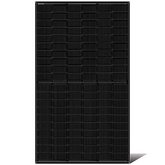 LONGi 355W LNG-355-LR4-HPB 120 Cell Mono Black on Black Solar Panel — back view