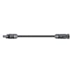 MC4 Solarline 2 PV Array Output Cable 6' #10 AWG — side angle