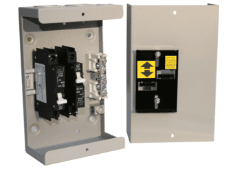 Midnite Solar Stop Switch for wind turbines — side angle