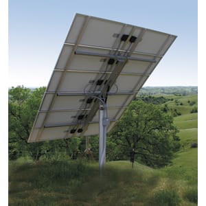 Top-of-Pole Mount for 6 Small Modules Less than 300W (30-65" × 20-35") | Solar Rackworks