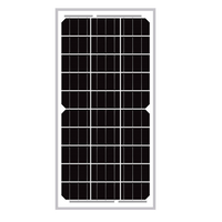 Newpowa 10W Monocrystalline 30 Cell Solar Panel NPA10S-12I