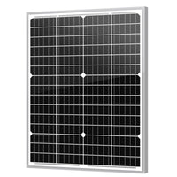 Newpowa 40W Monocrystalline 10BB Cell Solar Panel NPA40S-12J-N