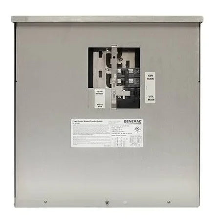 Generac 7.5kW outdoor svc entr pwr ctr, 30A gen main, 200A util | Portlandia Electric Supply