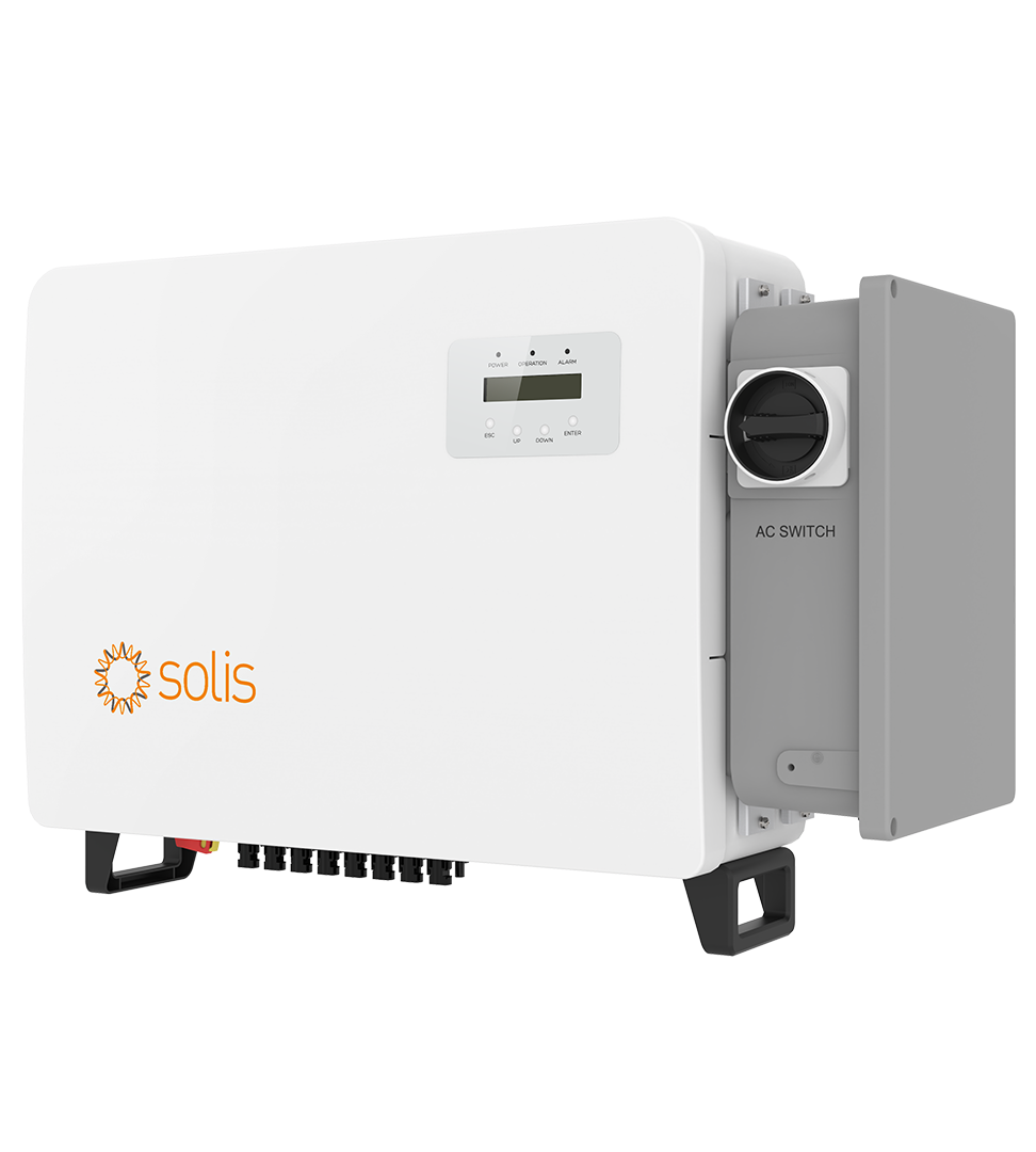 Solis 50kW Three-Phase Grid-Tied String Inverter – 208V, 4 MPPT, S6-GC50K-US-APST