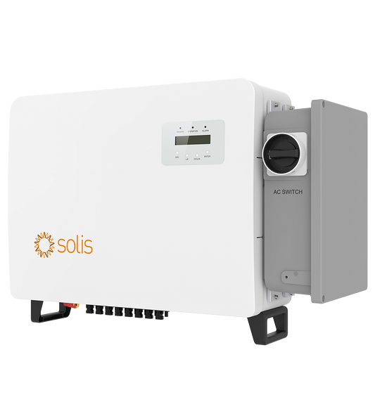 Solis 50kW Three-Phase Grid-Tied String Inverter – 208V, 4 MPPT, S6-GC50K-US-APST