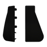 IronRidge XR Rail XR-100-CAP01-B1 Black End Caps (10 Pairs)