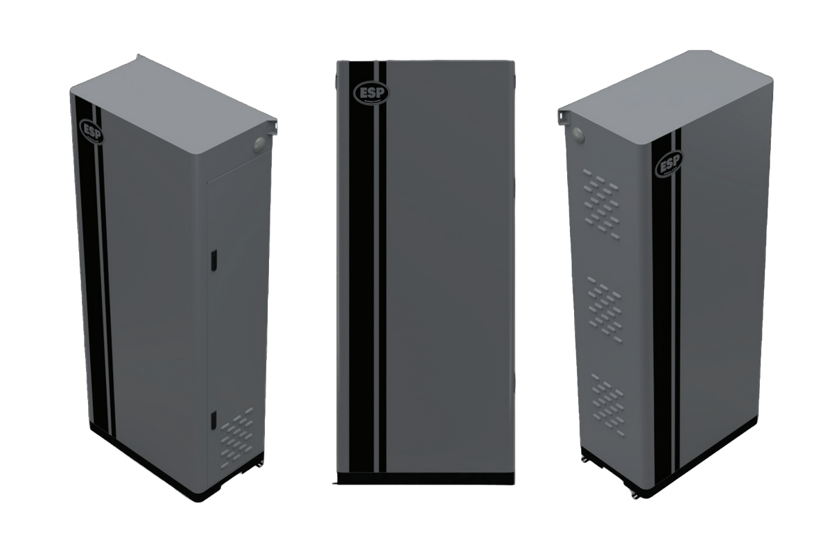 EndurEnergy ESP-BU30 Battery Enclosure with 30.72 kWh (6 x ESP-5100) Battery Packs & BMS