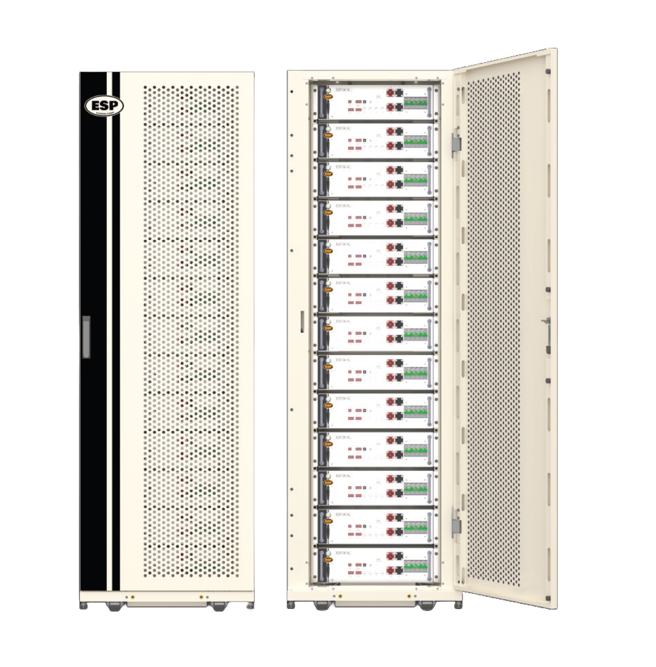 EndurEnergy ESP-R12-E Battery Rack Enclosure (65kWh)