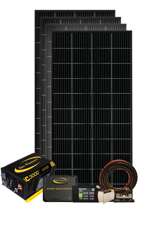 Go Power! GP-PT-800: 800W MPPT SYSTEM W/ BMG & IC3000