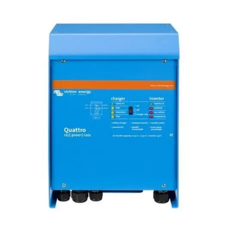 Victron Quattro 12V 5kVA 120V 220A Inverter Charger QUA125021100 Residential