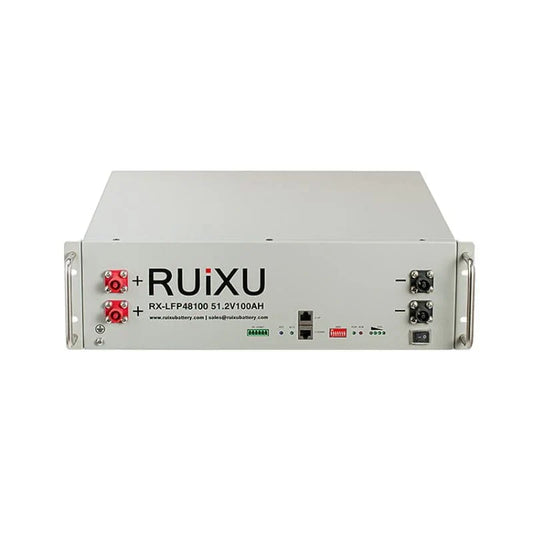 RX-LFP48100 – 51.2V 100Ah 5.12kWh Server Rack Battery