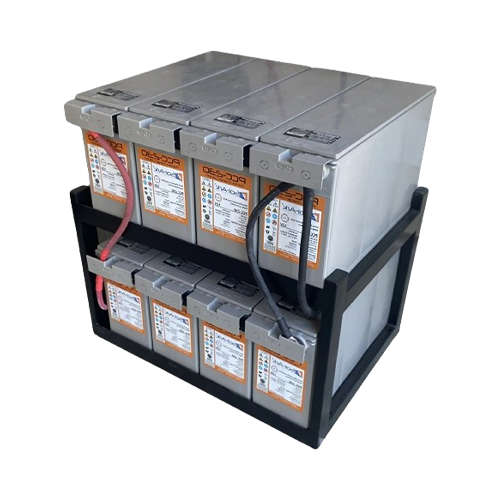 Sol-Ark 8 PCC-230 Battery Rack with Wiring