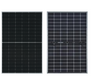 Runergy 410W P-Type Bifacial Dual Glass Solar Panel HY-DH108P8B — side angle