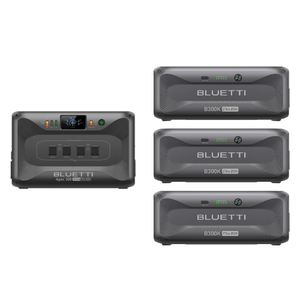 Bluetti Apex 300 + (3) B300K Expansion Battery Combo (Home Battery Backup)