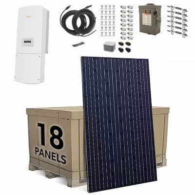 Grid Tie Solis System: Q.Cell 18 Panel 7.29 kW