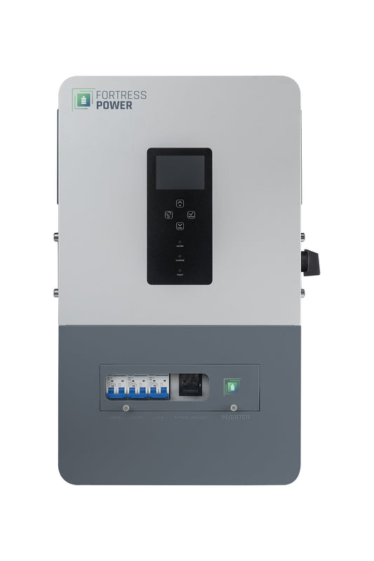 Fortress Power Solo 6.5kW 120/240V Single/Split Phase Hybrid Inverter | WIth 140A Charge Controller