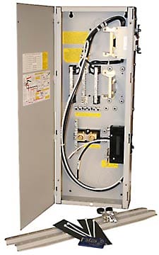Midnite Solar MNE250LT Gray Steel Power Panel w/ 250amp Inverter Breaker