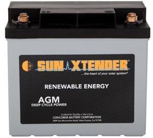 Concorde PVX-340T AGM Battery