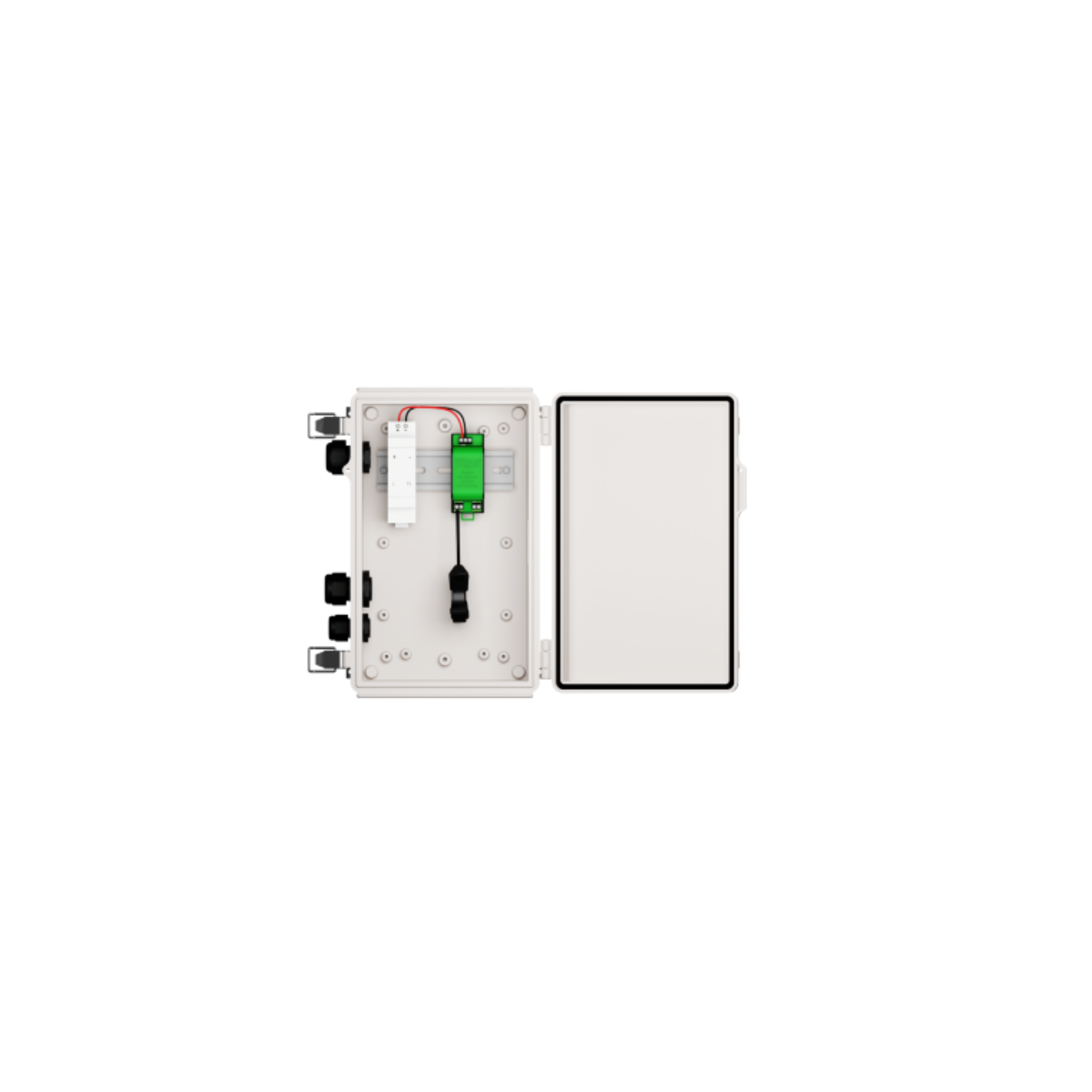 Tigo Single Core 100A RSS Transmitter Kit Outdoor DIN Rail 120/240VAC