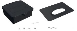 IronRidge JayBox QM-JBX-RF01-B1 Roof-Mount Kit — side angle