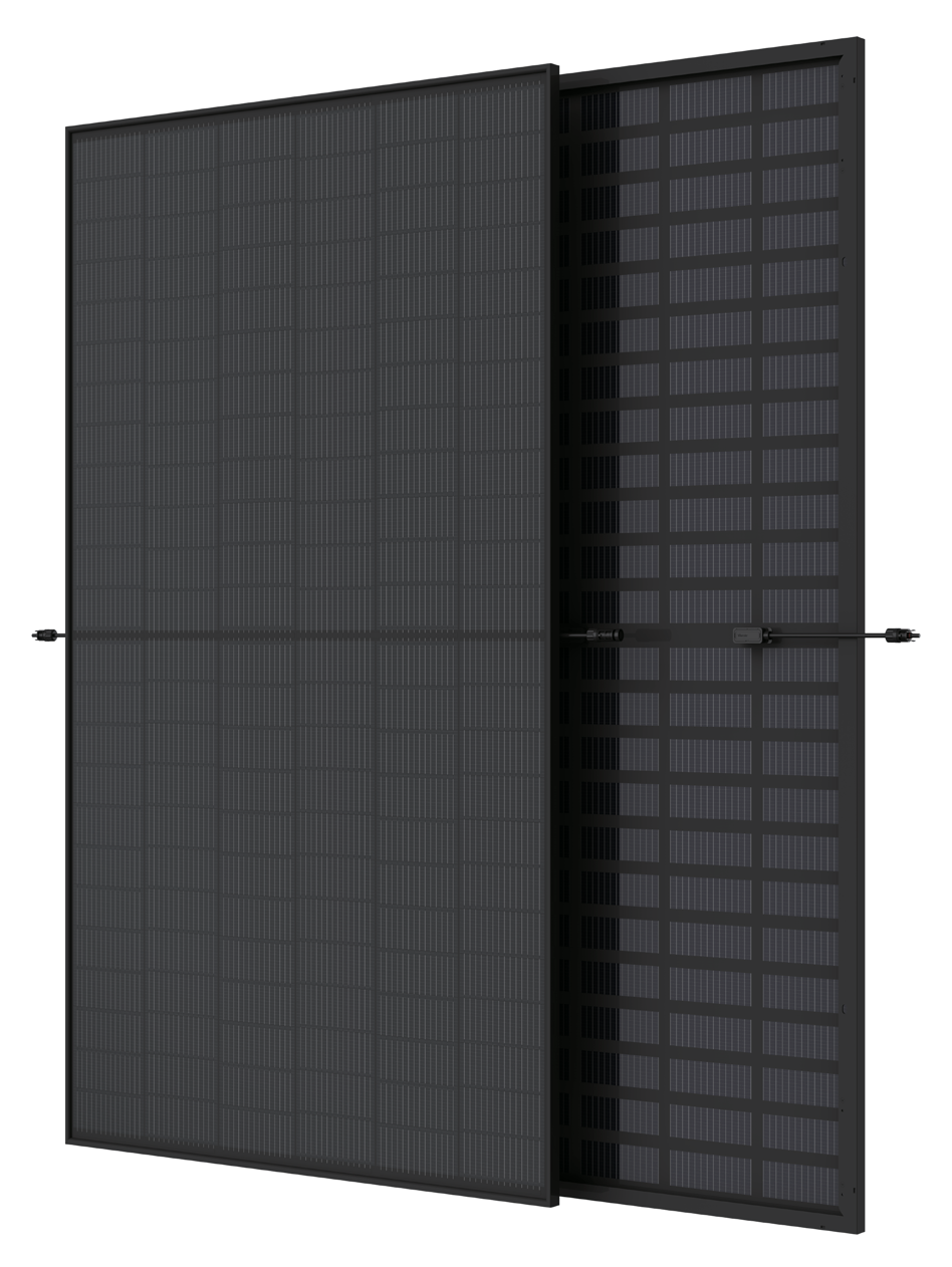 Trina Solar Vertex S+ 385W (Pallet of 36) All Black TOPCon Bifacial Mono Solar Panel TSM-385NE09RC.05