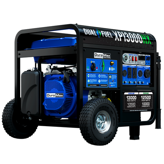 DuroMax XP13000HX 13000W Dual Fuel Portable Generator