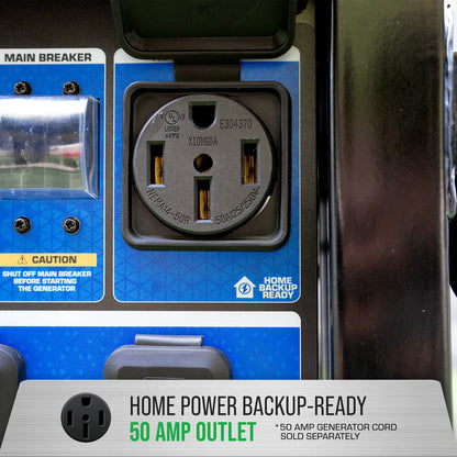 DuroMax XP15000HX 15000W Dual Fuel Portable Generator