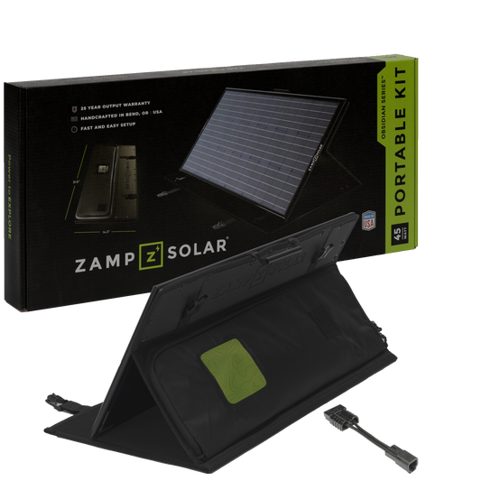 Dometic PLB40 Charging Kit (Zamp Solar OBSIDIAN® SERIES 45-Watt)