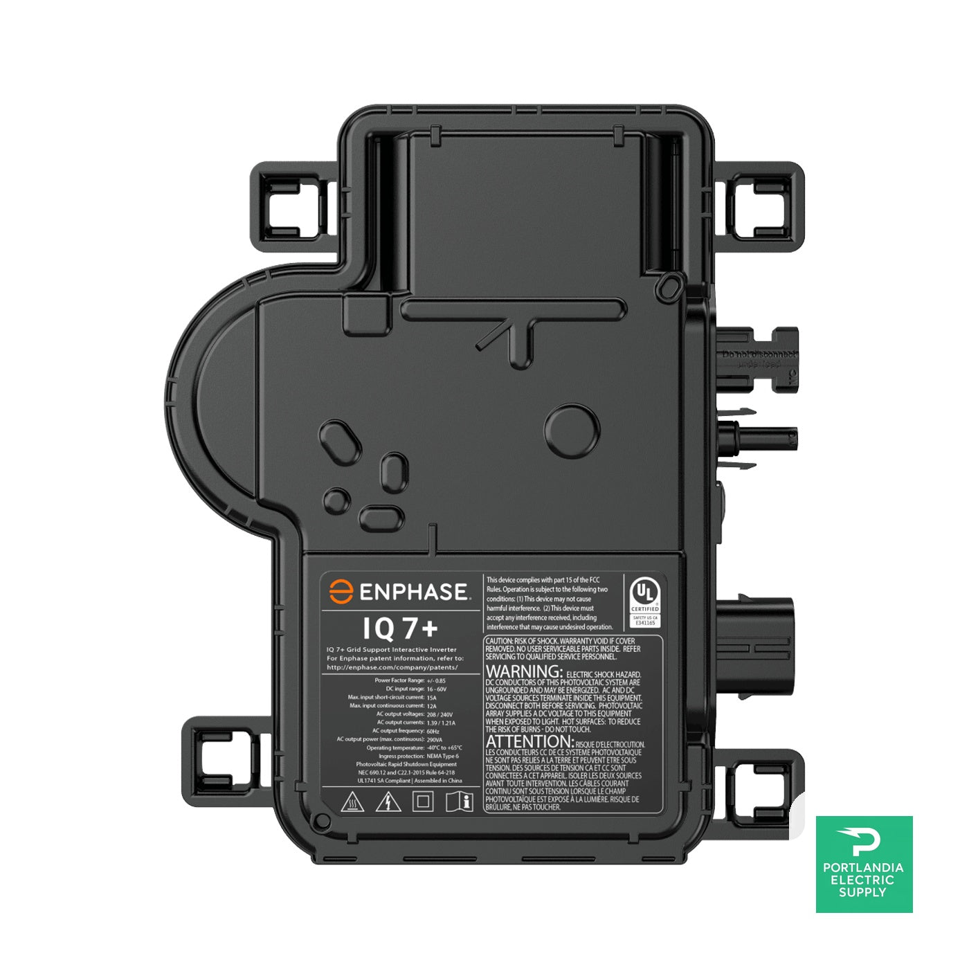 Enphase QD Cable Landscape 2.4 m (7.9 ft) Spacing with 120 Connectors QD-12-20-120 — PES Supply