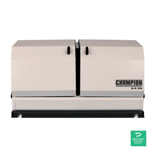 Champion 8.5kW Generator (Select Circuit ATS compatible only) - 100199 — side angle