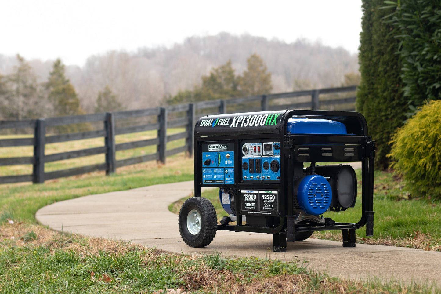 DuroMax XP13000HX 13000W Dual Fuel Portable Generator