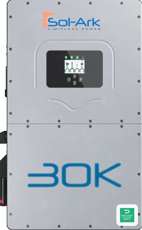 Sol-Ark 30K 3-Phase Output 208/240Vac Hybrid Inverter 30K-3P-208V — PES Supply
