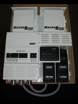 Four Star Solar MS4448 Dual Magnum w/ 2 FM80's Power Center