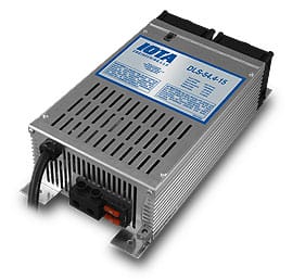 IOTA DLS-54/13, 48 volt 13 amp regulated battery charger/supply