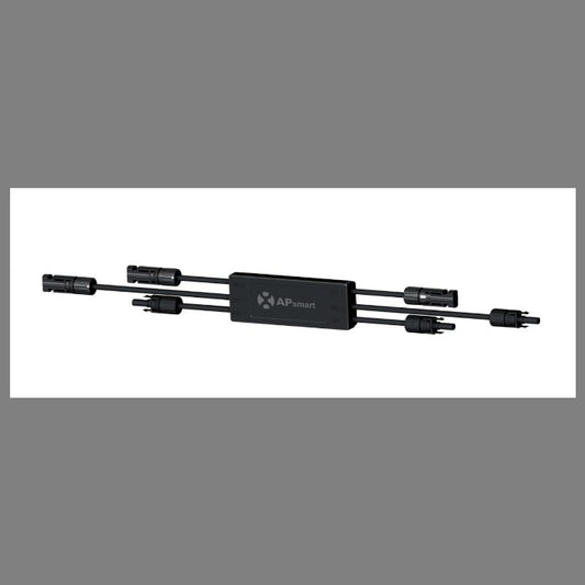 Fortress Power APSmart Module Level Rapid Shutdown for 2 solar panels max current 20A MC4 with brackets compatible with Envy inverters - AP Smart Duo