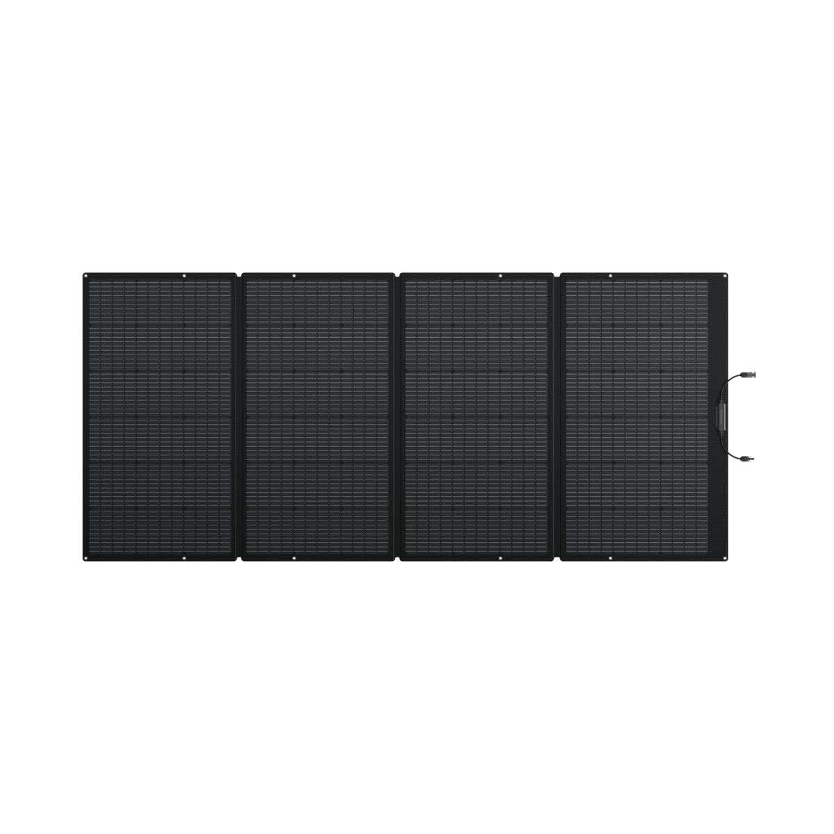 EcoFlow 400W Portable Solar Panel connector detail