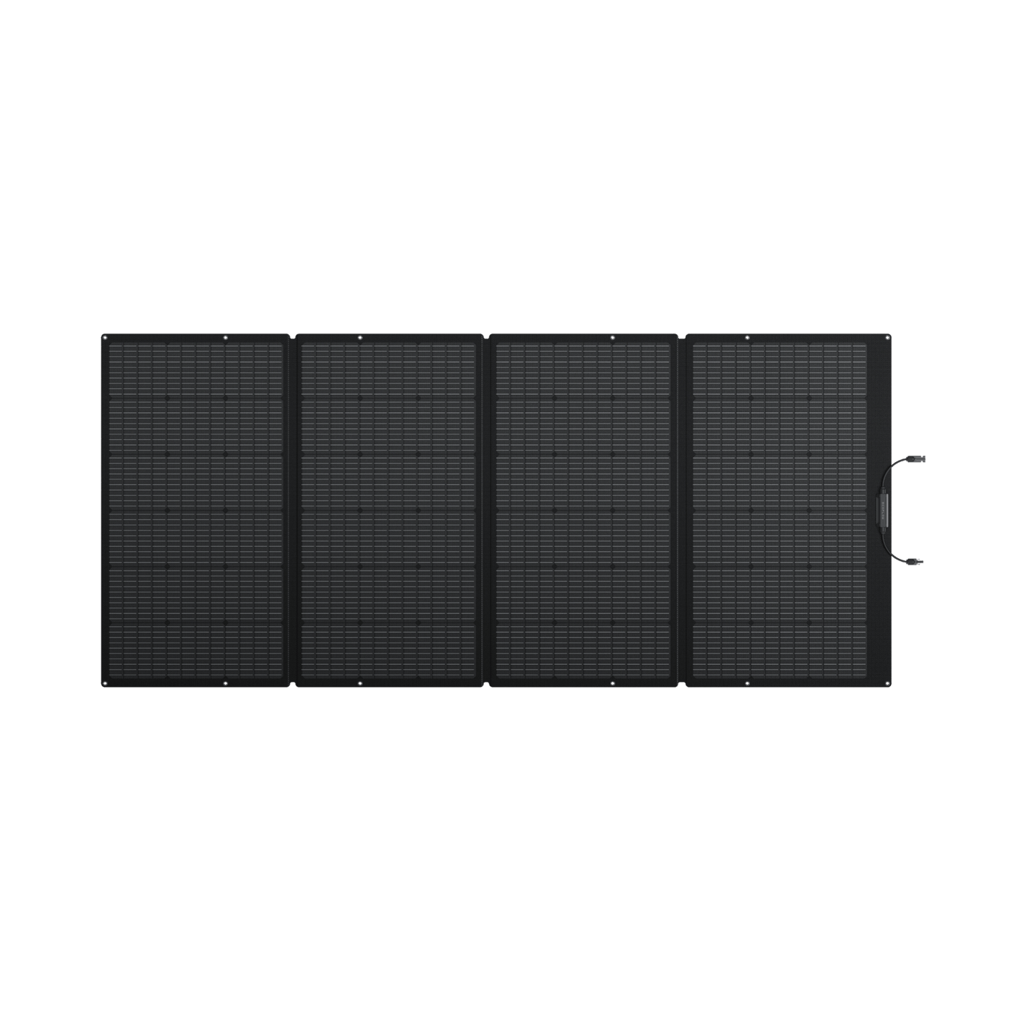 EcoFlow 400W Portable Solar Panel connector detail