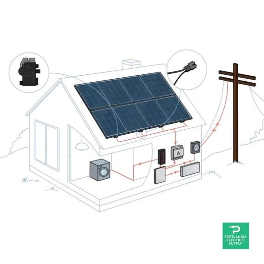 PES Solar Energy Kits - Grid-Tie - 30 kW | Portlandia Electric Supply