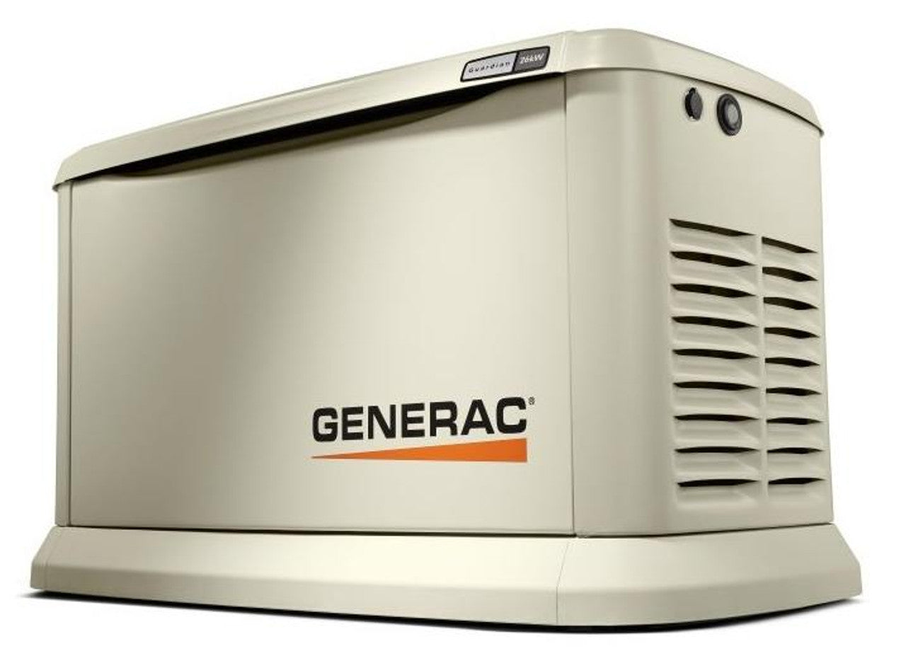 Generac 7290 26kW Guardian aluminum enclosure