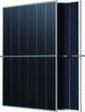 Hanersun HN21-66HT 700W solar panel — official front/rear module render