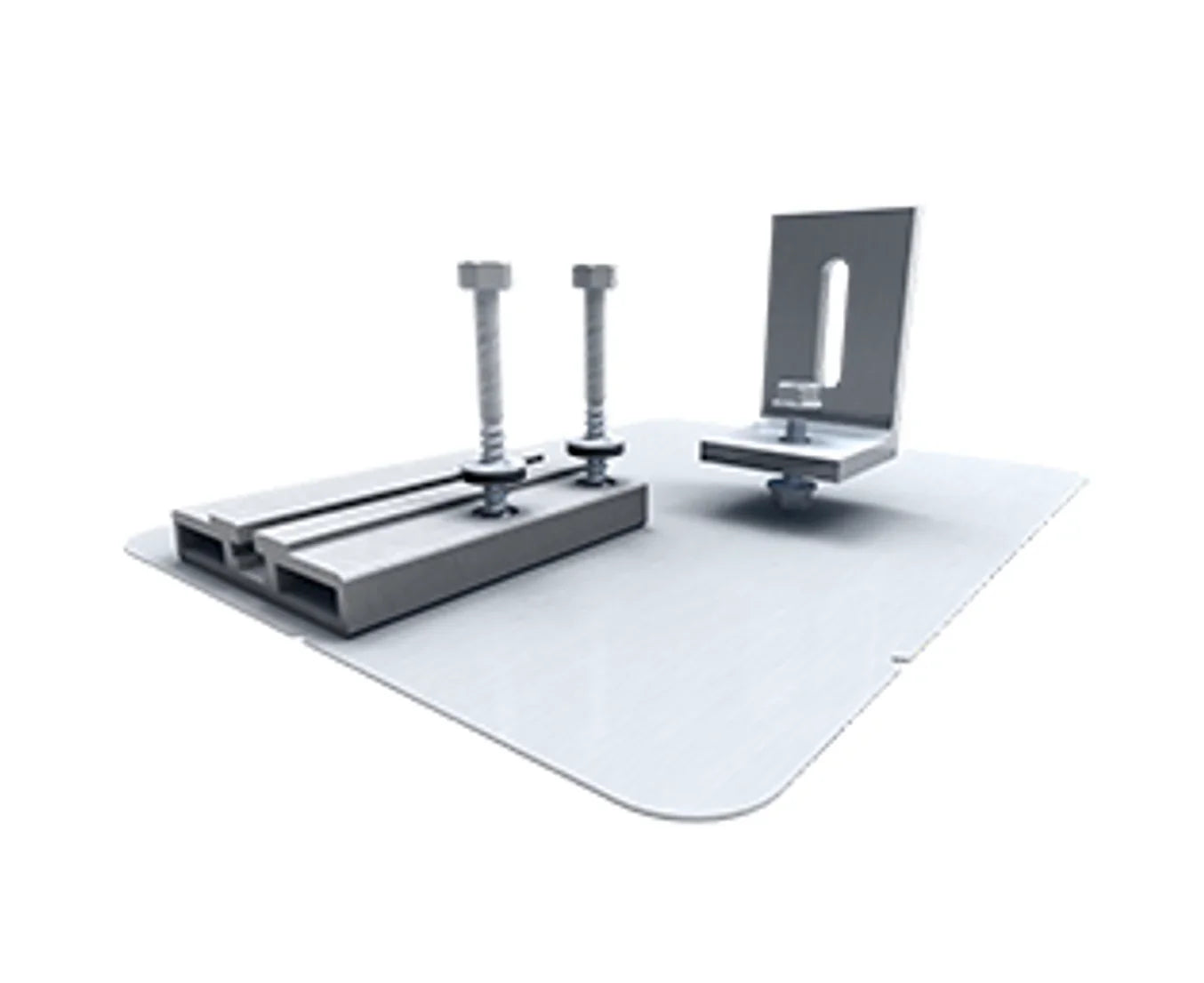 Quick Mount Shared Rail Mount Comp Black - QMSRC-B-12 | Portlandia Electric Supply