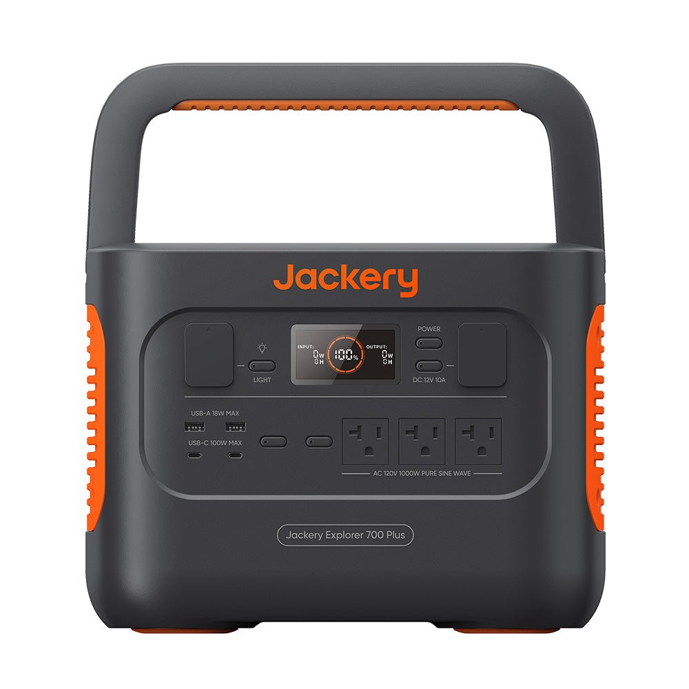 Jackery Explorer 700 Plus 680Wh 1000W LiFePO4 Battery Pure Sine Wave Portable Power Station