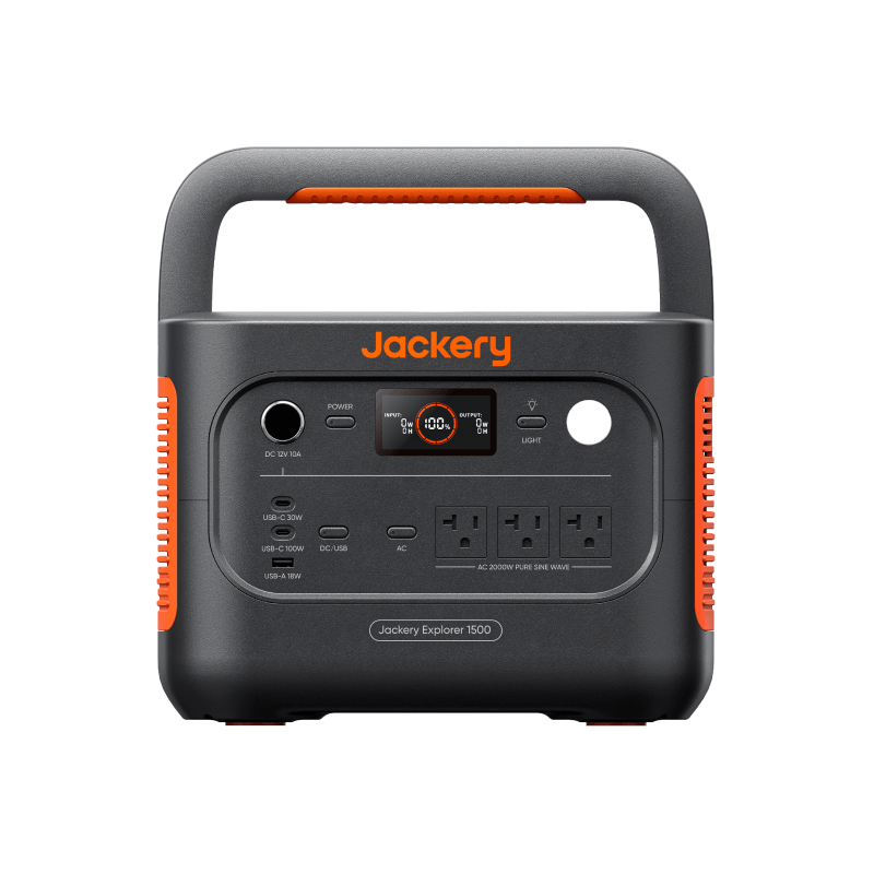 Jackery Explorer 1500 v2 2000W 1536Wh LiFePO4 Battery Portable Power Station