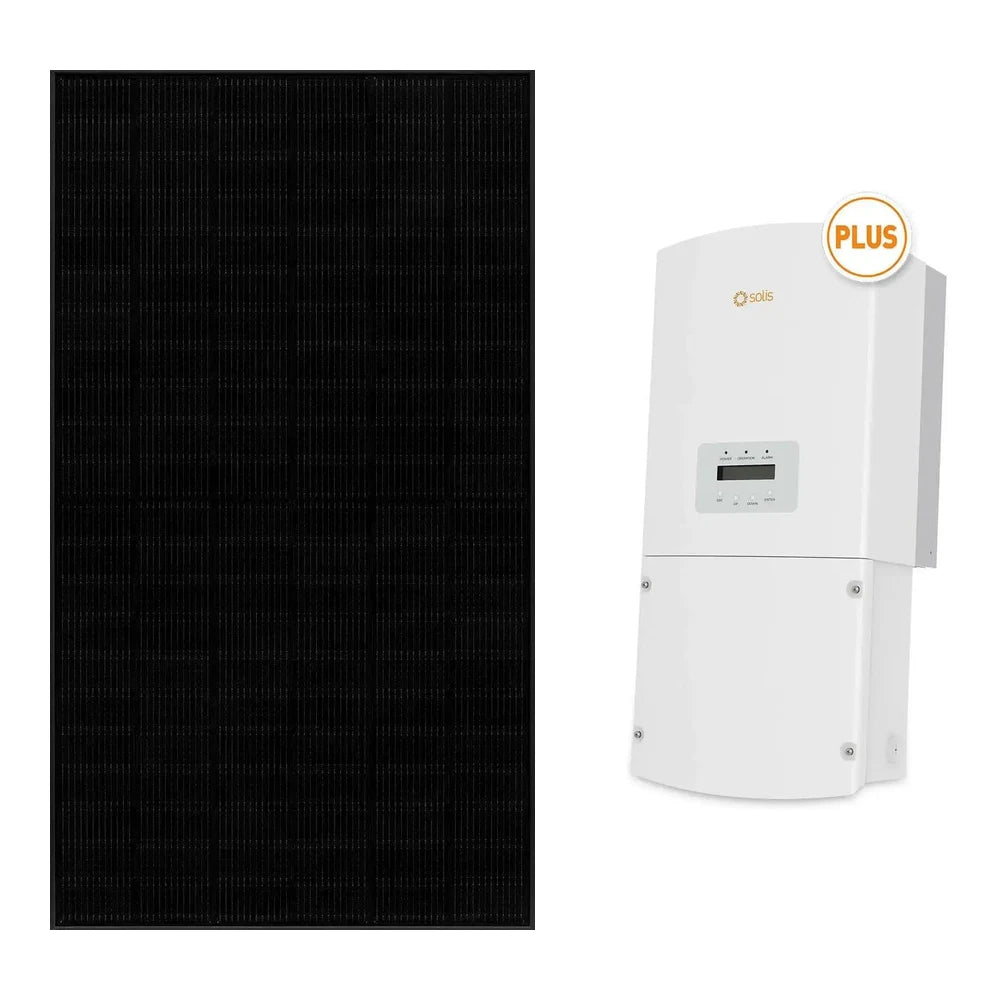 Grid Tie Solis System: Q.Cell 24 Panel 9.72 kW