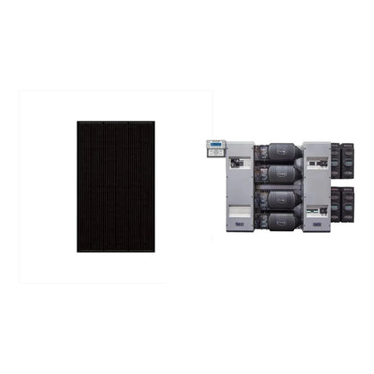 2.61 kW Grid Assisted Solar System with Outback Radian and 9x SolarWorld Industries GMBH 290 Panels