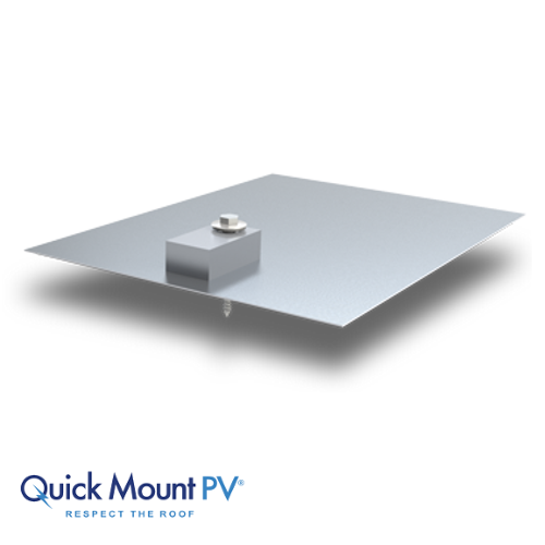 QUICKMOUNT Classic Conduit Mount Flashing QMCC, Quantity 1
