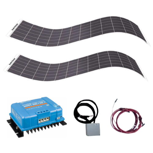 Apollo 620W Flexible Solar 12V/24V Automotive Charging Kit